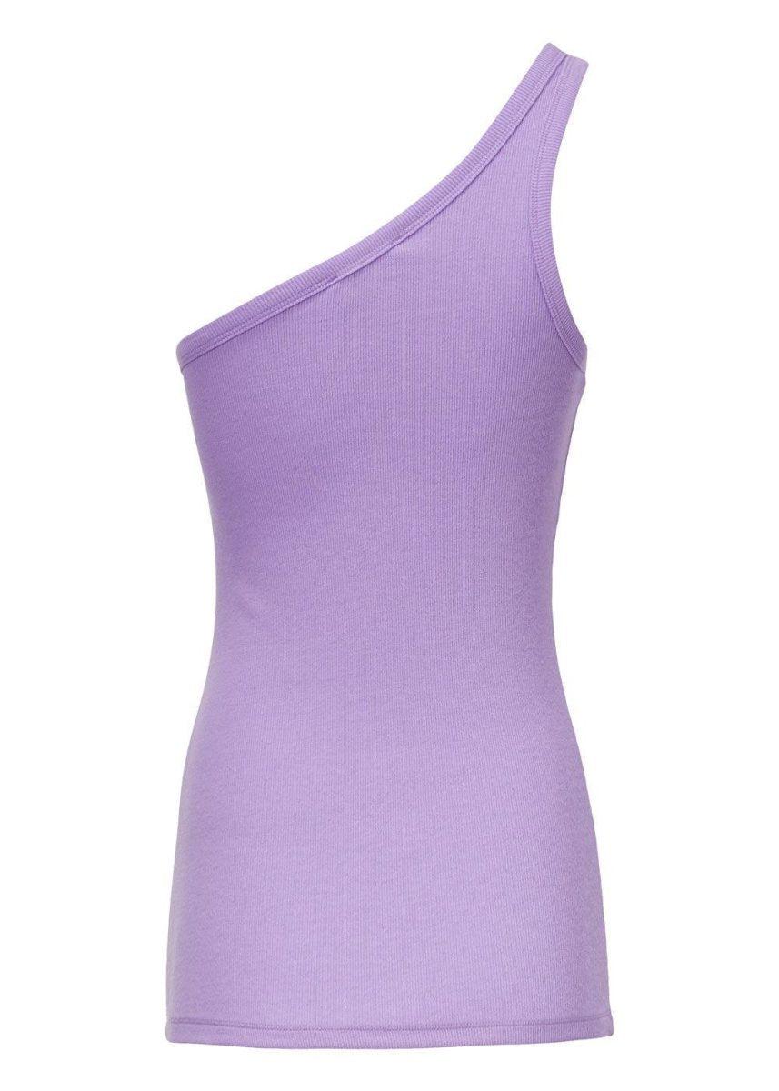 Igor one shoulder top - Lavender Top100_55758_LAVENDER_XS5714980092386- Butler Loftet