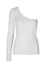 Modströms IgorMD one shoulder LS top - Off White. Køb toppe her.