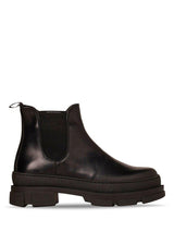 Garment Projects Irean Chelsea - Black Leather - Black. Køb støvler her.