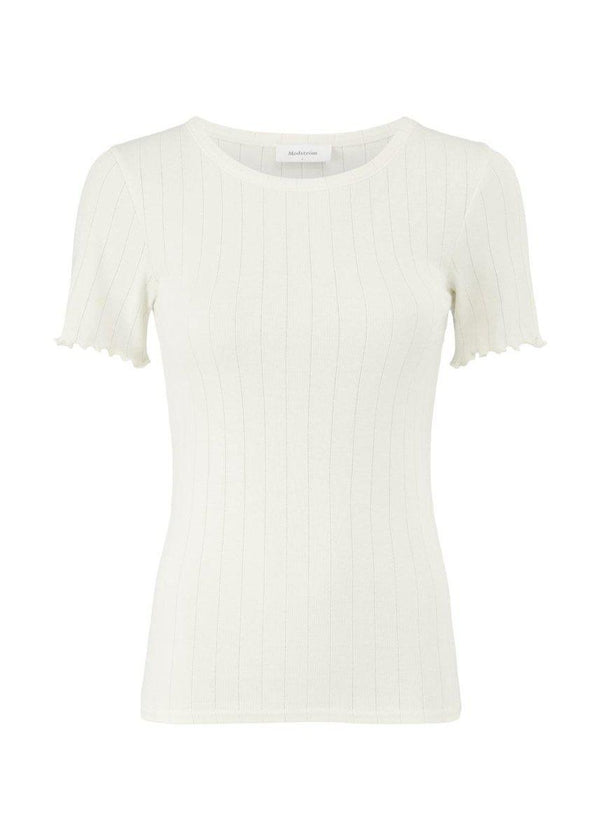 Modströms Issy t-shirt - Off White. Køb t-shirts her.
