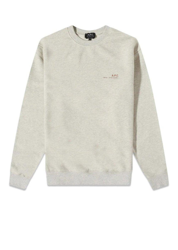 A.P.C's Item Sweat - Grey. Køb sweatshirts her.