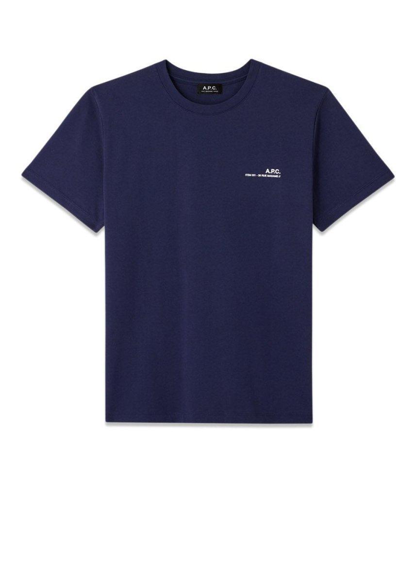 A.P.C's Item T-shirt - Navy. Køb t-shirts her.