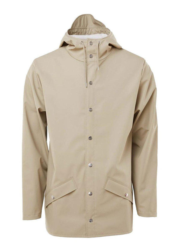 Rains' Jacket - Beige. Køb regnjakker her.