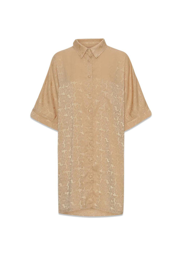 HUNKØN's Jade Shirt - Camel. Køb shirts her.