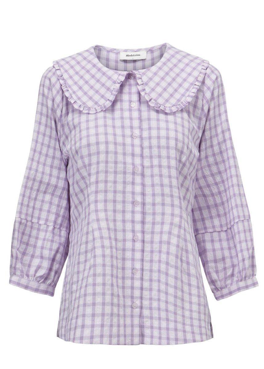 Modströms Jose shirt - Lavender. Køb blouses her.