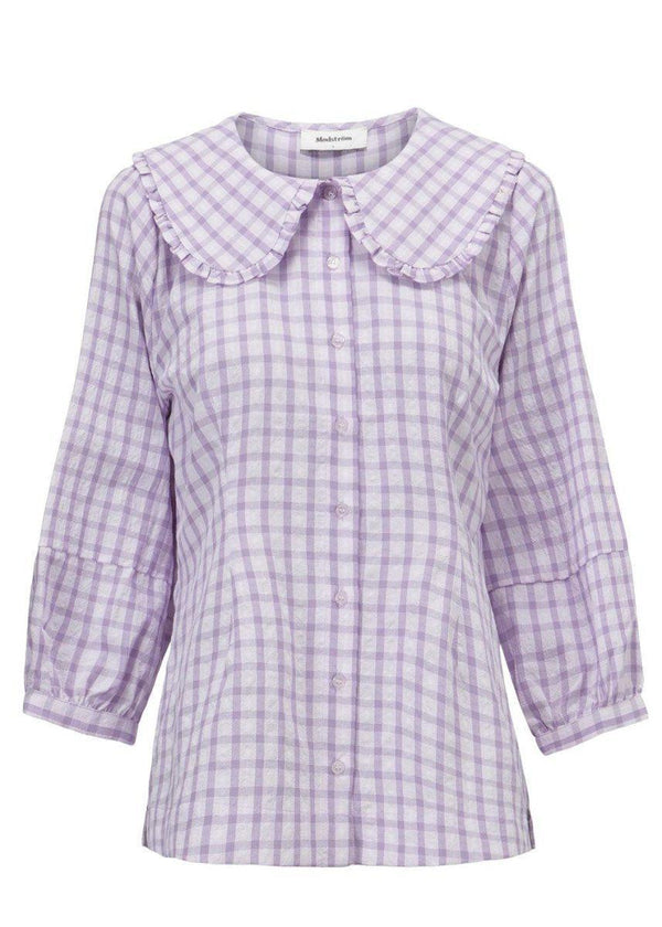 Modströms Jose shirt - Lavender. Køb blouses her.