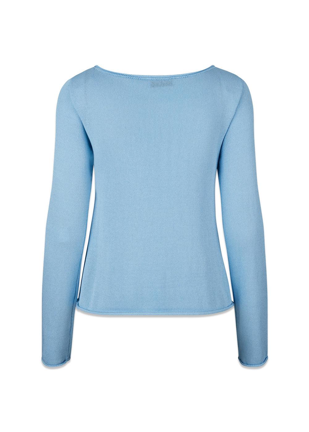 JosefineMD knit top - Baby Blue