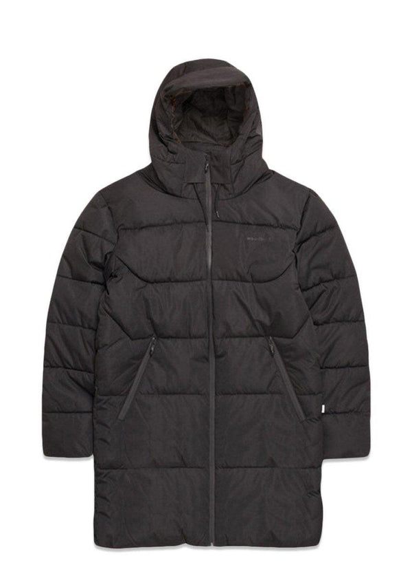 Woodbirds Joseph Long Climp Jacket - Black. Køb overtøj her.