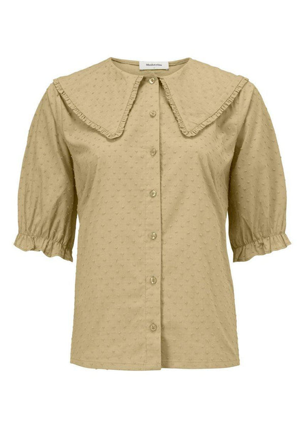 Modströms Jules shirt - Twill. Køb blouses her.