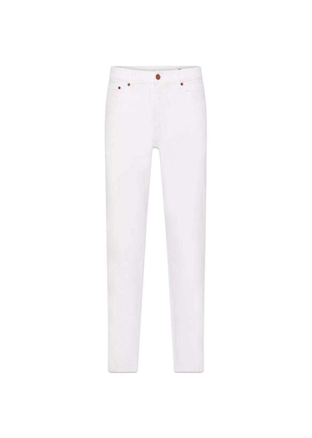 Oscar Jacobsons Karl Trousers - Snow White. Køb jeans her.
