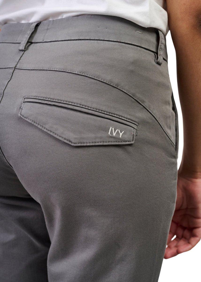 Karmey Chino Color - Smoked Grey Pants746_I234114_Smokedgrey_25/305715342032347- Butler Loftet