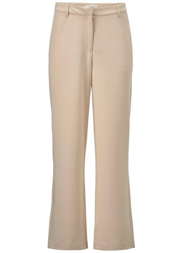 Modströms Kendrick cropped pants - Light Sand. Køb bukser her.