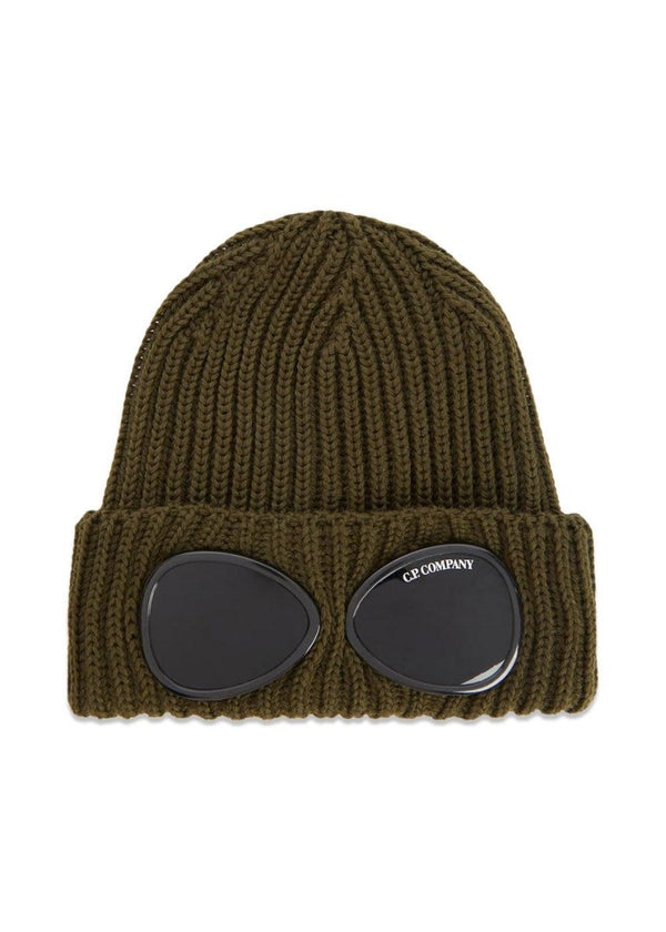 C.P. Companys Knit Cap Extrafine Merino Wool - Ivy Green. Køb huer her.