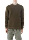 C.P. Companys Knitwear Crew Neck - Ivy Green. Køb strik her.