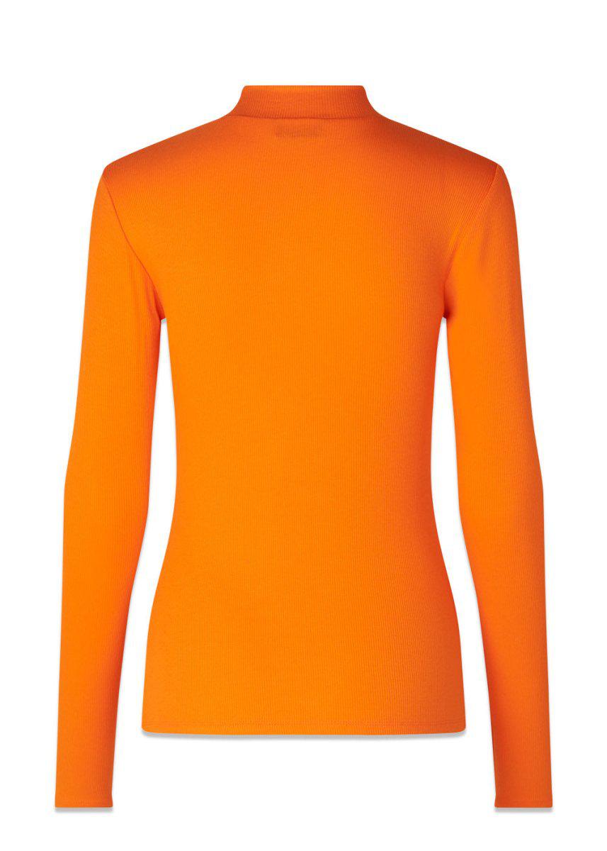 Krown LS t-neck - Vibrant Orange T-shirts100_56118_VibrantOrange_XS5714980202068- Butler Loftet