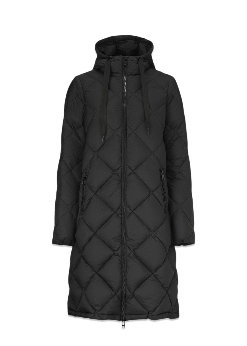 Modströms Kyra coat - Black. Køb dunjakker||frakker||vinterjakker her.