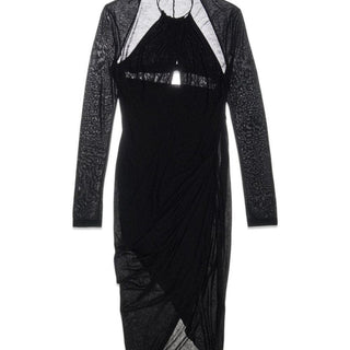 Helmut Langs LS HALTER DRESS.DRY - Basalt Black. Køb kjoler her.