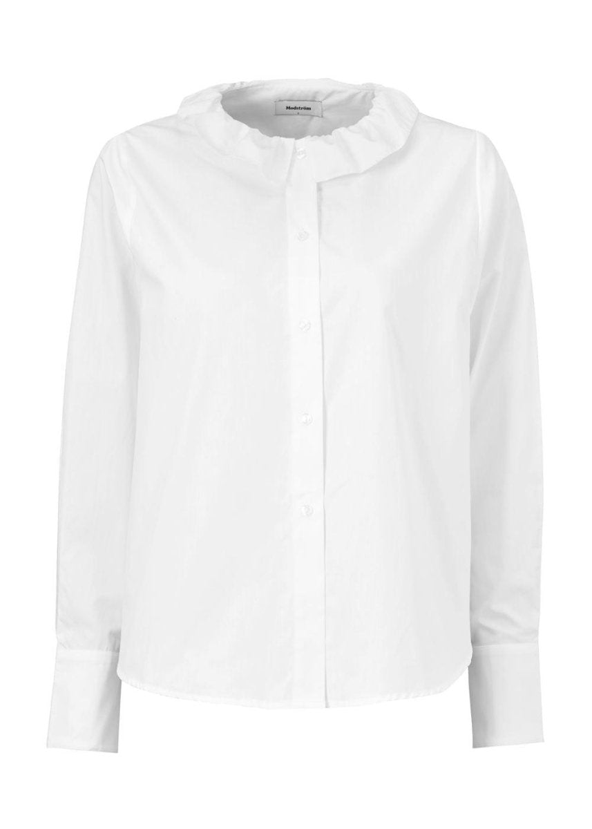 Modströms Laci shirt - Off White. Køb blouses her.