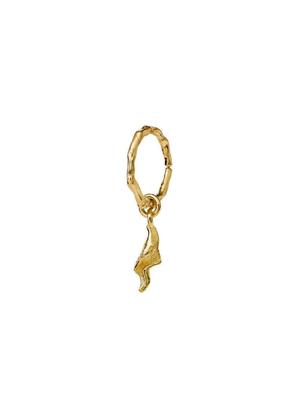 Maanestens Laika Earrings - Sterling Silver (925) Gold Pla. Køb øreringe her.