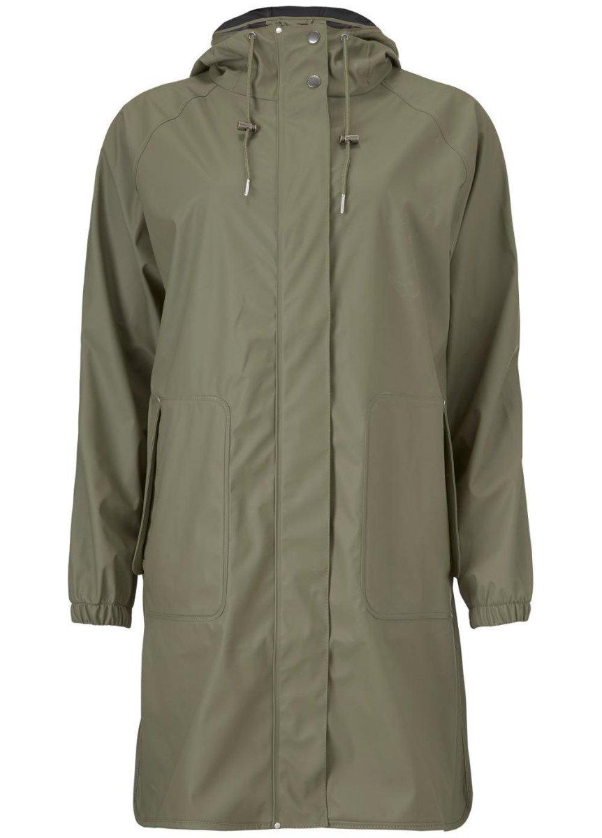 Modströms Lauryn jacket - Dark Khaki. Køb overtøj her.