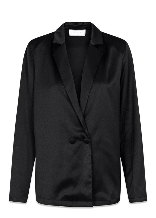 Neo Noirs Leelou Solid Blazer - Black. Køb blazers her.