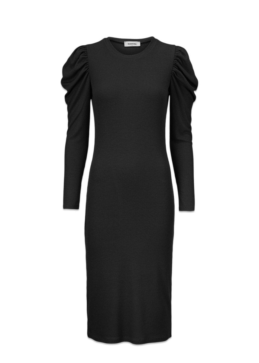 Modströms Lena dress - Black. Køb kjoler her.