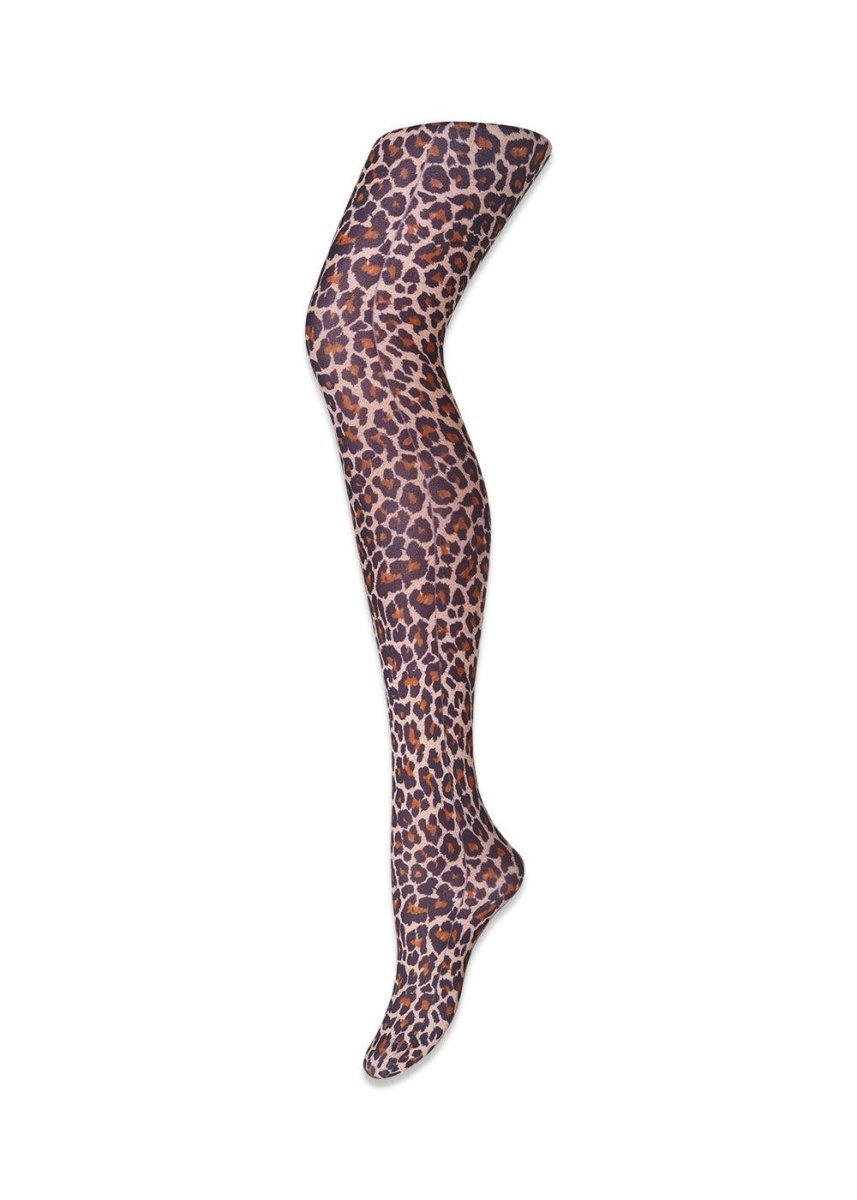 MP Denmarks Leopard pantyhose - 50 denier - Duffel Bag. Køb socks/stockings her.