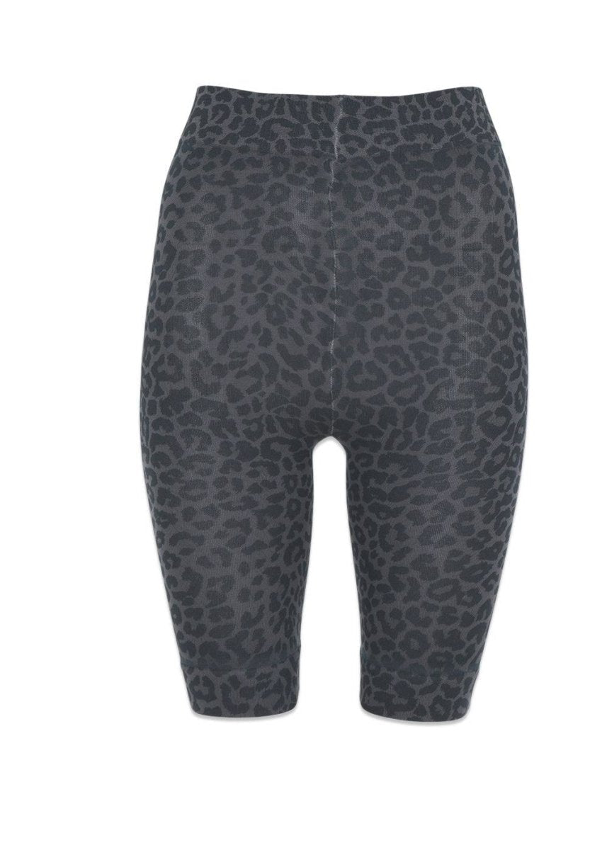 MP Denmarks Leopard shorts - 150 denier - Antracite. Køb shorts her.