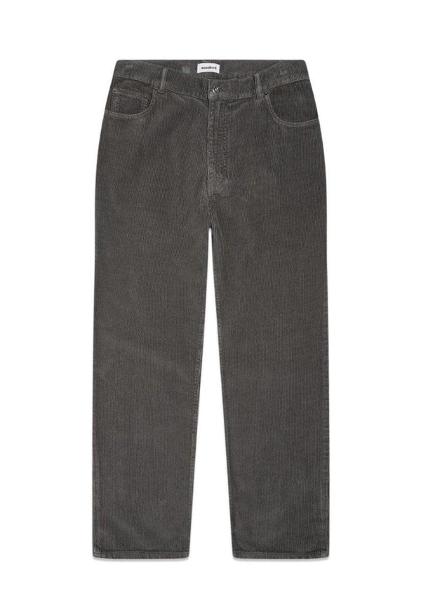 Woodbirds Leroy Cord Pants - Antra Grey. Køb jeans her.