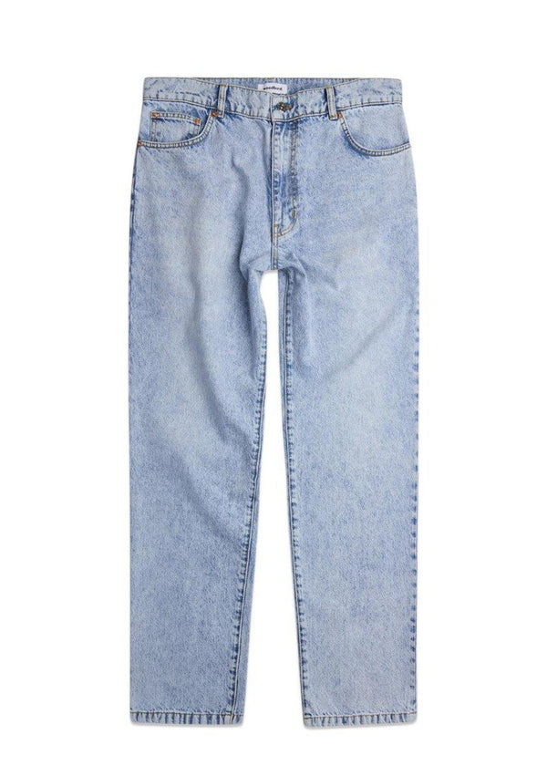 Woodbirds Leroy Train Jeans - Vintage Blue. Køb jeans her.