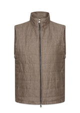 Oscar Jacobsons Liner Evo Waistcoat - Dark Beige. Køb veste her.