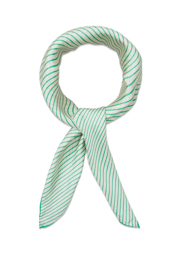 BeckSöndergaards Linua Sia Scarf - Pepper Green. Køb scarf her.