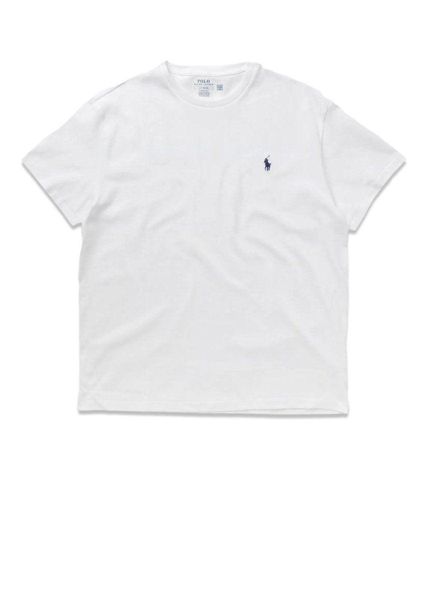 Ralph Laurens Logo T-Shirt - White. Køb t-shirts her.