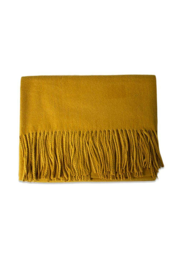 RE:DESIGNED BY DIXIE's Lois - Mustard. Køb scarf her.