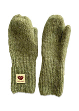 Coffee Beanies' Luffer - Dip Dye - Grøn. Køb handsker her.