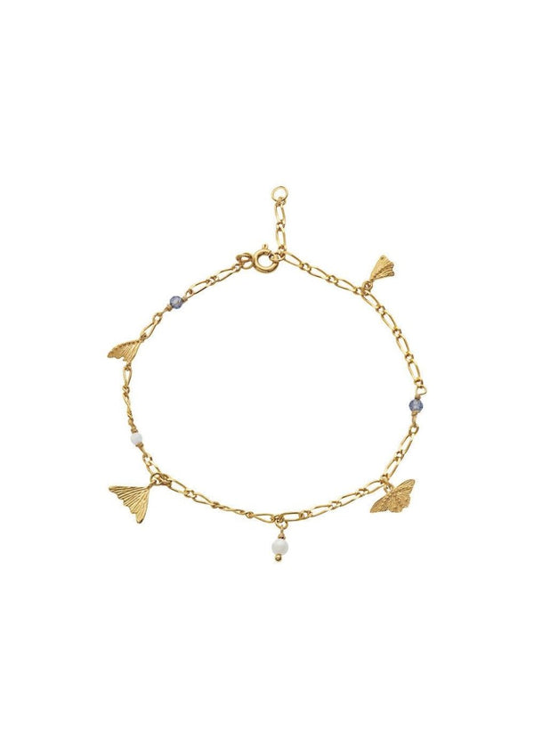 Maanestens Luna Bracelet - Sterling Silver (925) Gold Pla. Køb armbånd her.