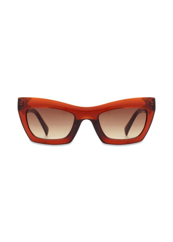 A. Kjærbedes Luxx - Brown Transparent. Køb solbriller her.
