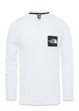 The North Faces M L/S FINE TEE - Tnf White. Køb t-shirts her.