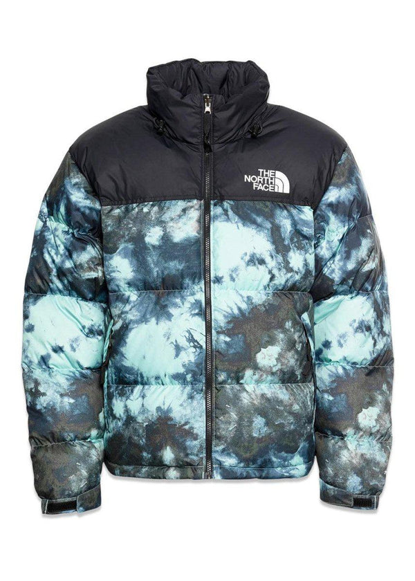 The North Faces M PRINT NUPTSE JACKET - Wasabice Dye Print. Køb dunjakker||vinterjakker her.