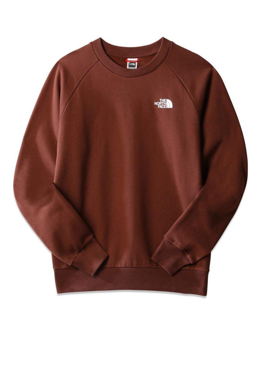 The North Faces M RAGLAN REDBX CREW NEW - Dark Oak. Køb sweatshirts her.