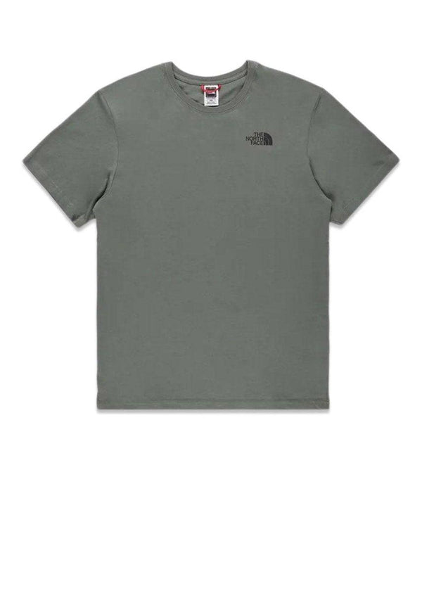 The North Faces M S/S Red Box Tee - Thyme / Tnf Black. Køb t-shirts her.