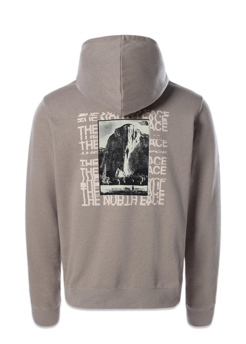 M WARPED TYPE GRAPHIC HOODIE - Mineral Grey Sweatshirts723_NF0A55U6VQ81_MINERALGREY_S194901368878- Butler Loftet