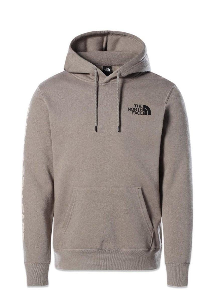 The North Faces M WARPED TYPE GRAPHIC HOODIE - Mineral Grey. Køb hoodies her.