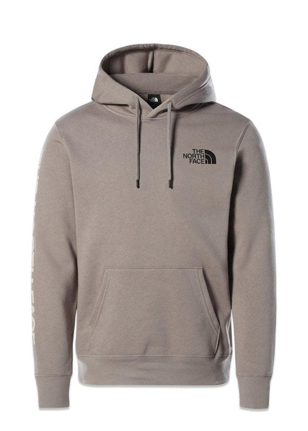 The North Faces M WARPED TYPE GRAPHIC HOODIE - Mineral Grey. Køb hoodies her.
