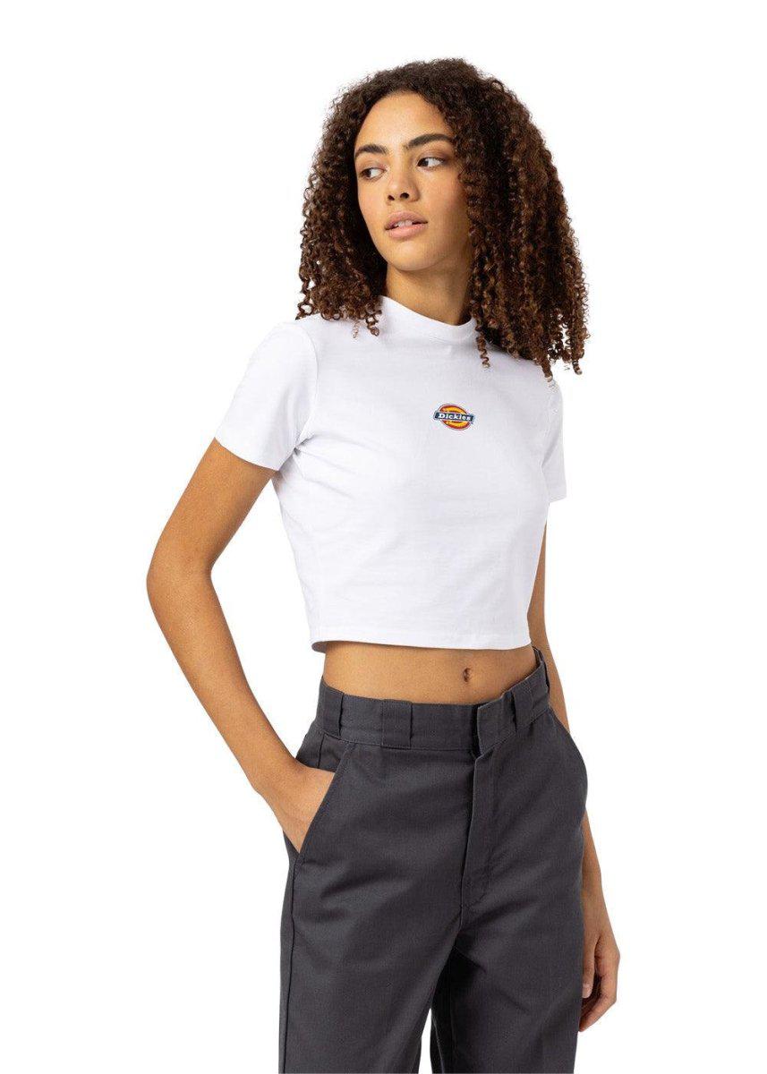 Dickies' MAPLE VALLEY TEE - White. Køb t-shirts her.