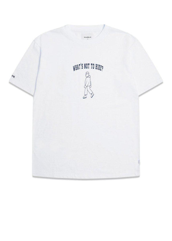 Woodbirds Mack Hike Tee - White. Køb t-shirts her.