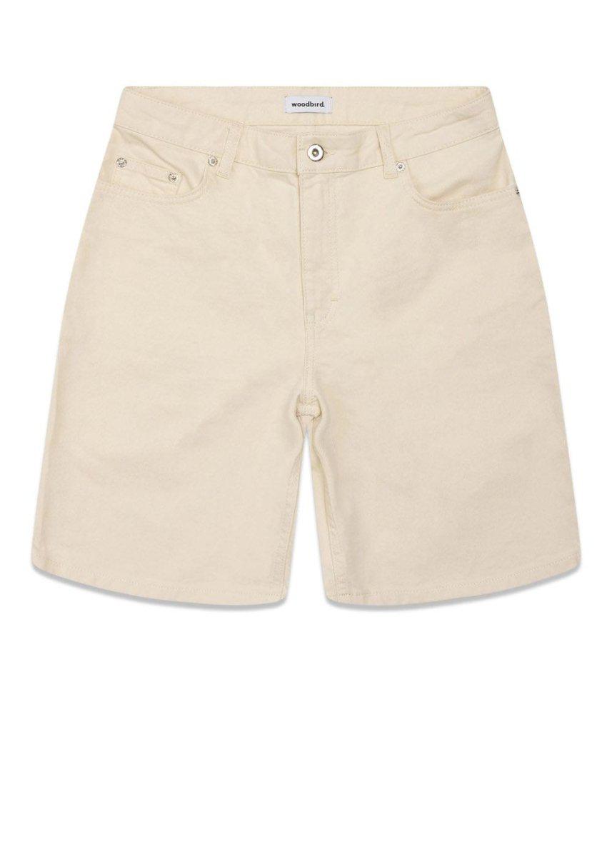 Woodbirds Maggie Twill Shorts - Off White. Køb shorts her.