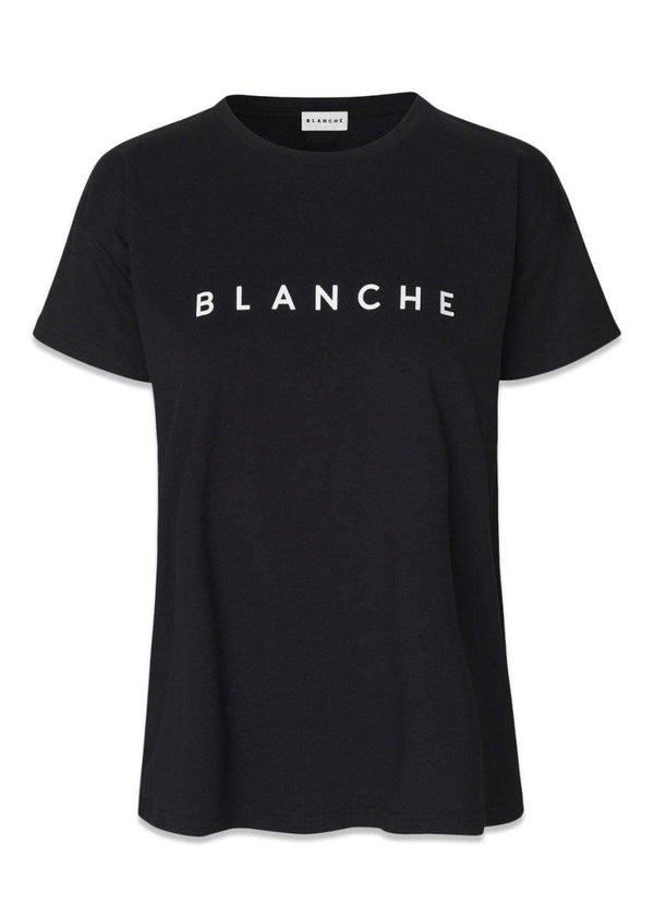 BLANCHE's Main Contrast - Black. Køb t-shirts her.