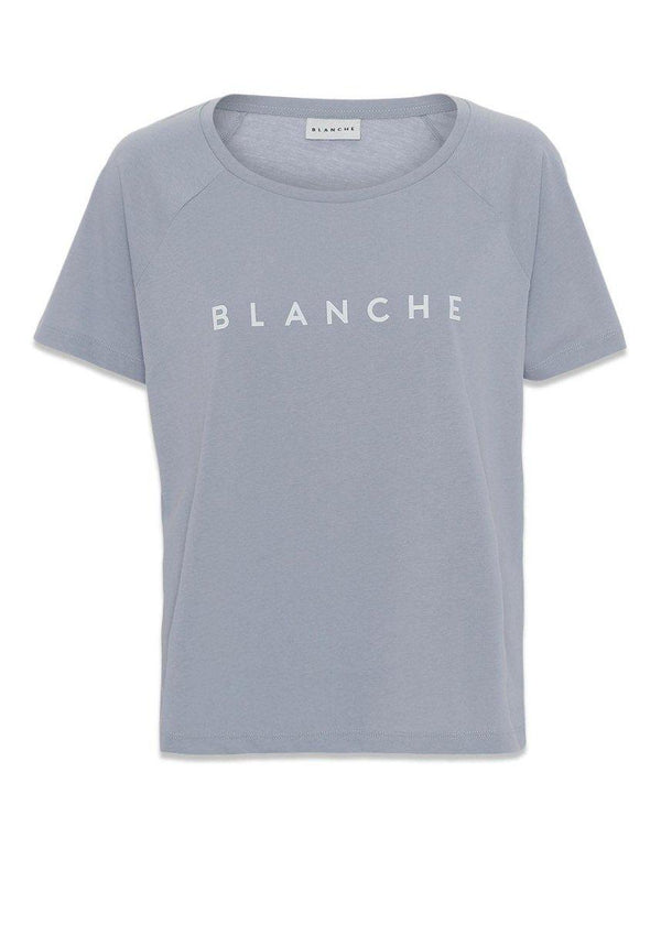 BLANCHE's Main Raglan - Dove Blue. Køb t-shirts her.