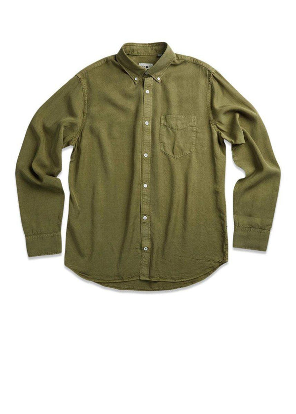 Nn. 07s Manza Slim 5969 - Leaf Green. Køb shirts her.